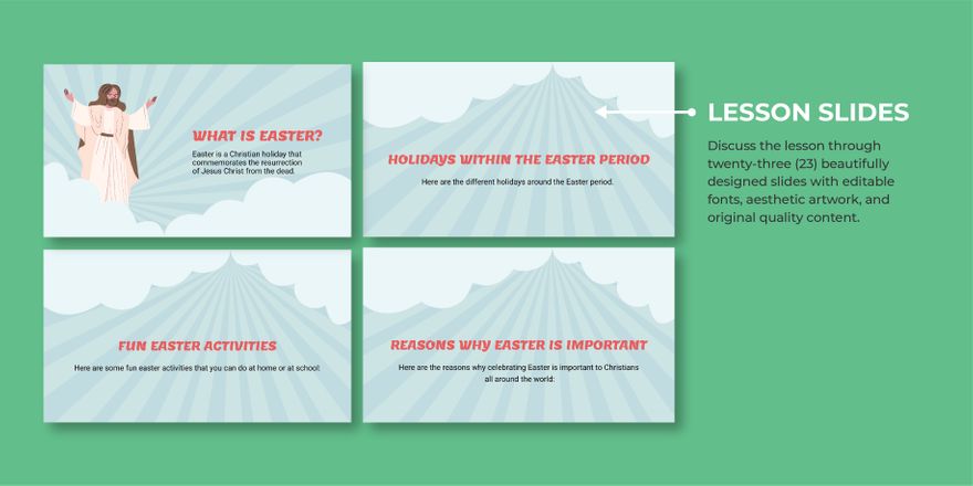 Free Easter Presentation Template to Edit Online Free Easter Presentation Template to Edit Online