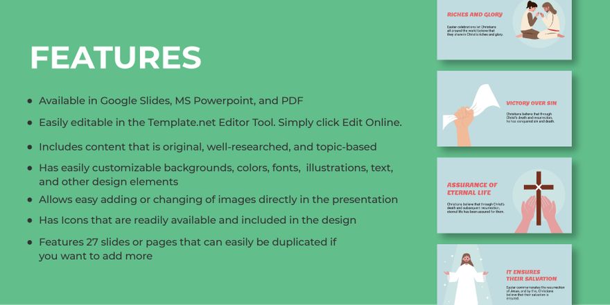 Free Easter Presentation Template to Edit Online Free Easter Presentation Template to Edit Online