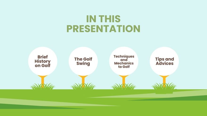Golf Presentation
