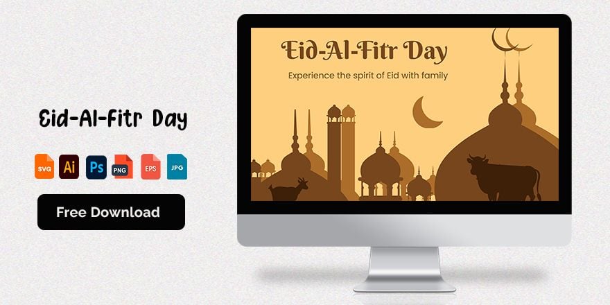 Eid al-Fitr Day Banner