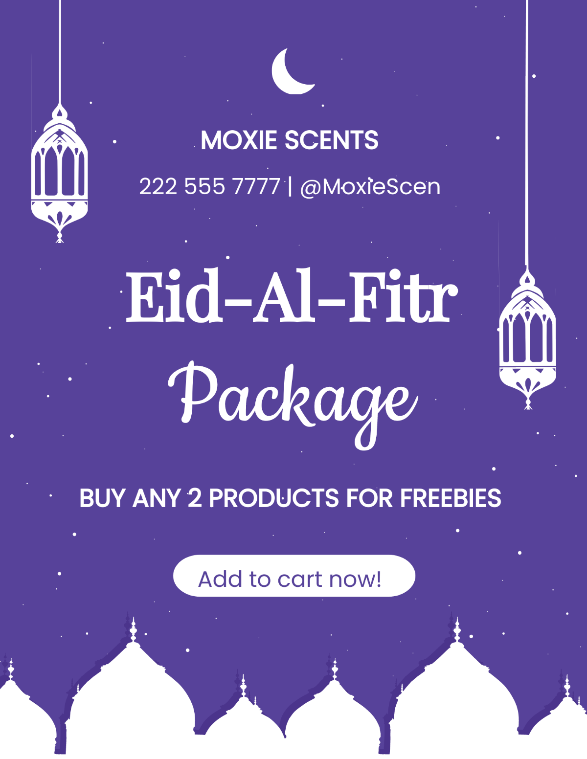 Free Eid al-Fitr Advertising Flyer Template