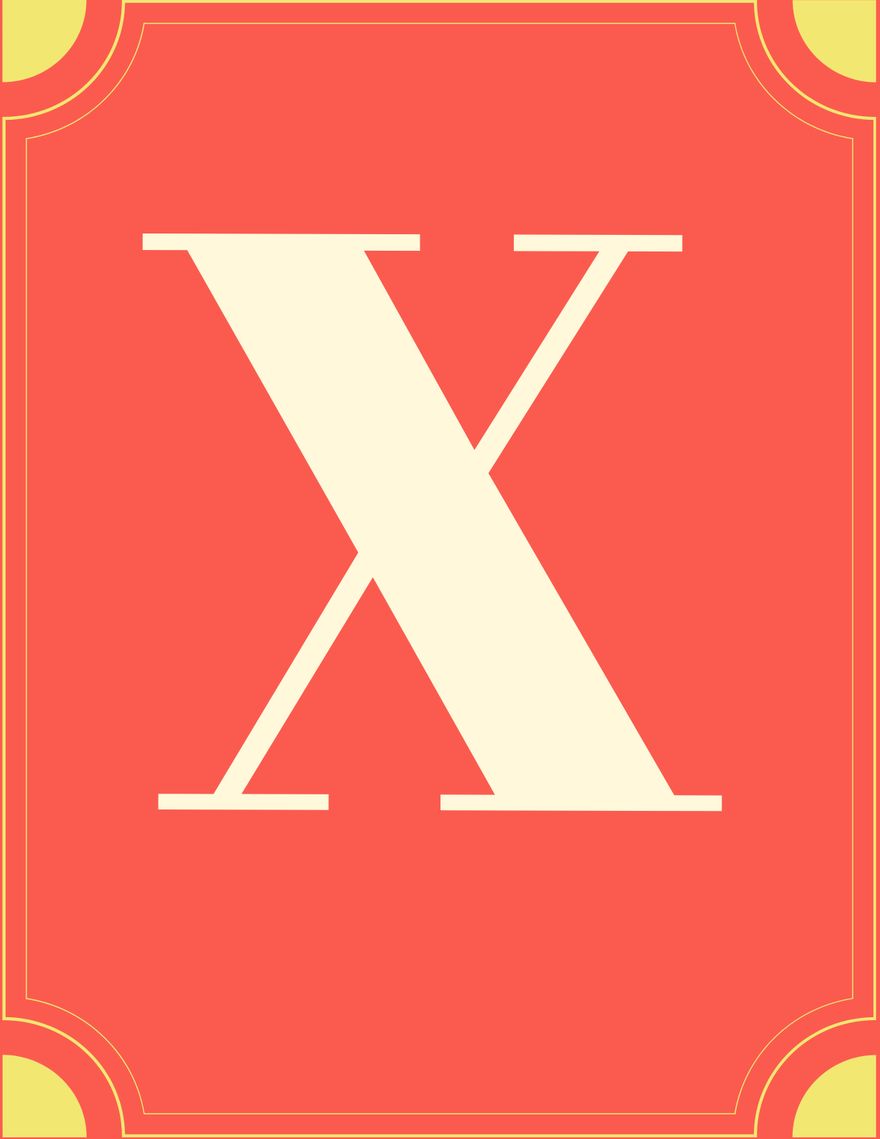 Letter Banner Design