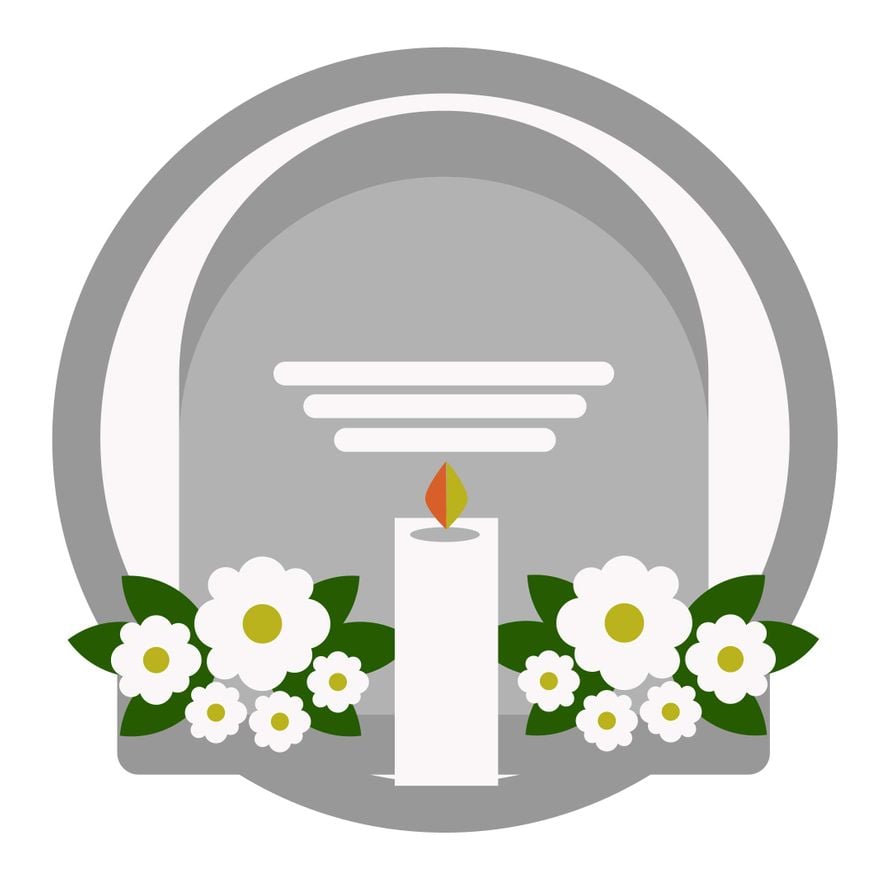 Memorial Day Icon Vector