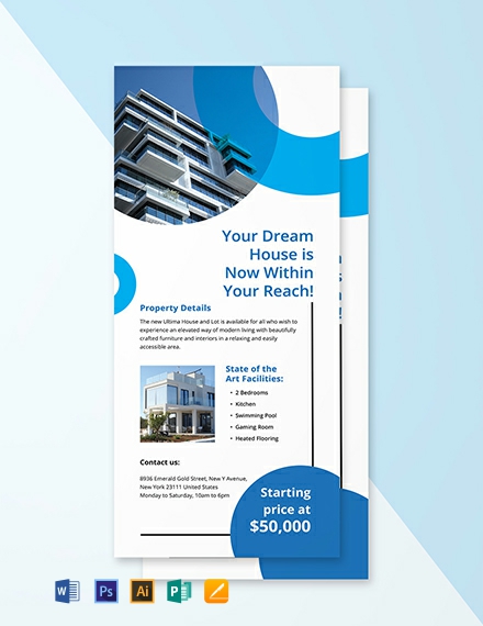Free Commercial Real Estate Rack Card 