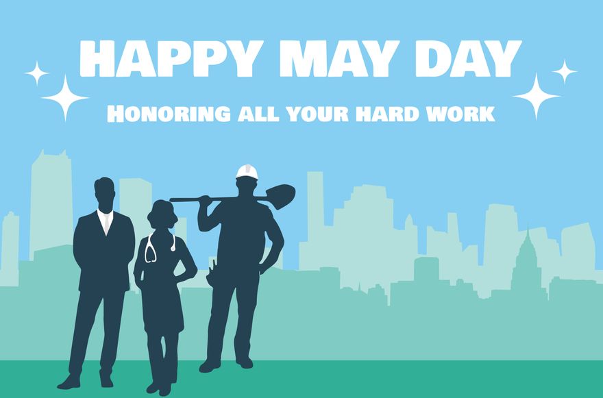 May Day Banner
