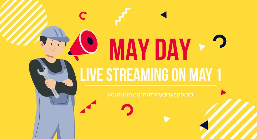 May Day Youtube Banner