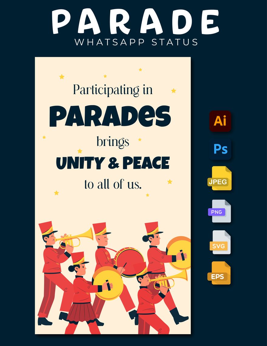 Parade Whatsapp Status