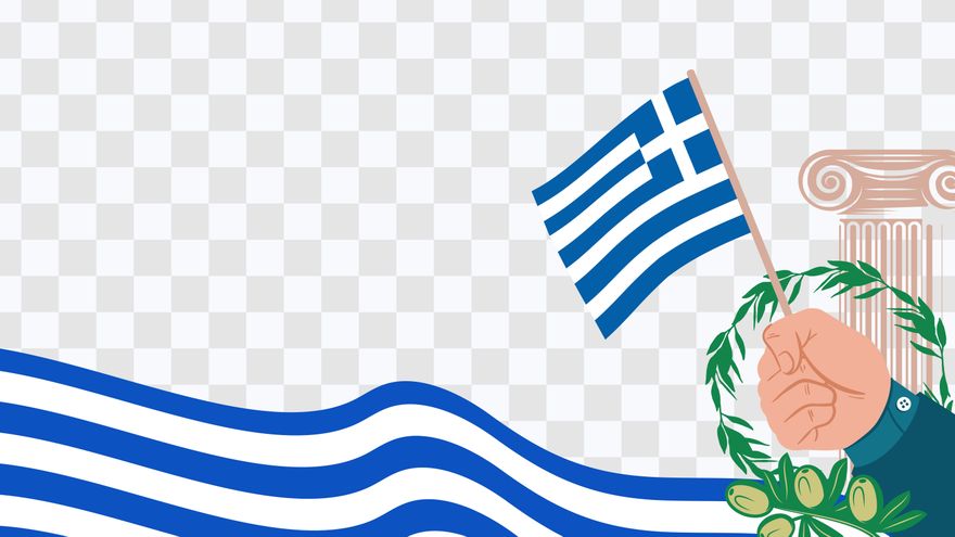 Greek Independence Day Transparent in Illustrator, PSD, EPS, SVG, JPG, PNG