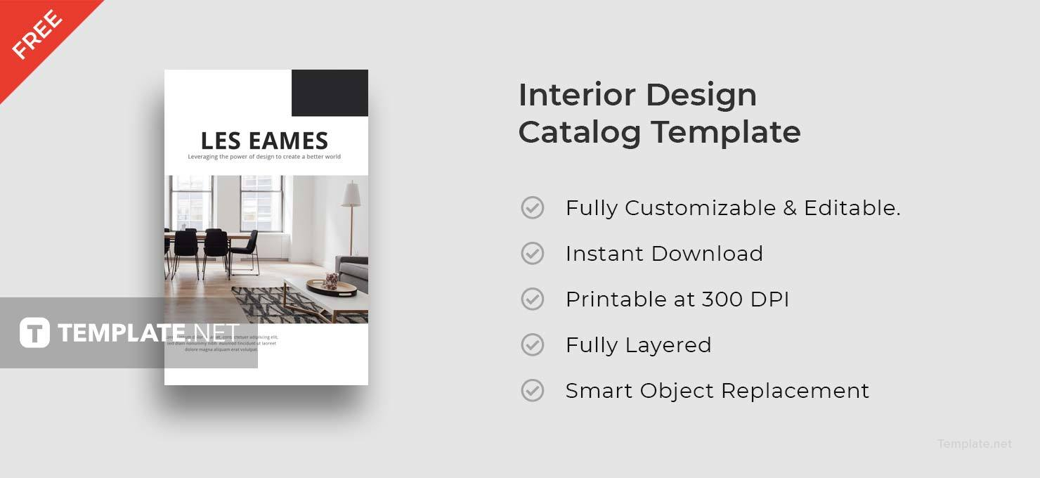 Free Interior Design Catalog Template in Adobe Photoshop ...