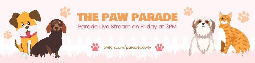Parade Twitch Banner