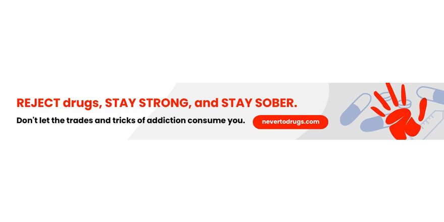 Drug Awareness Website Banner