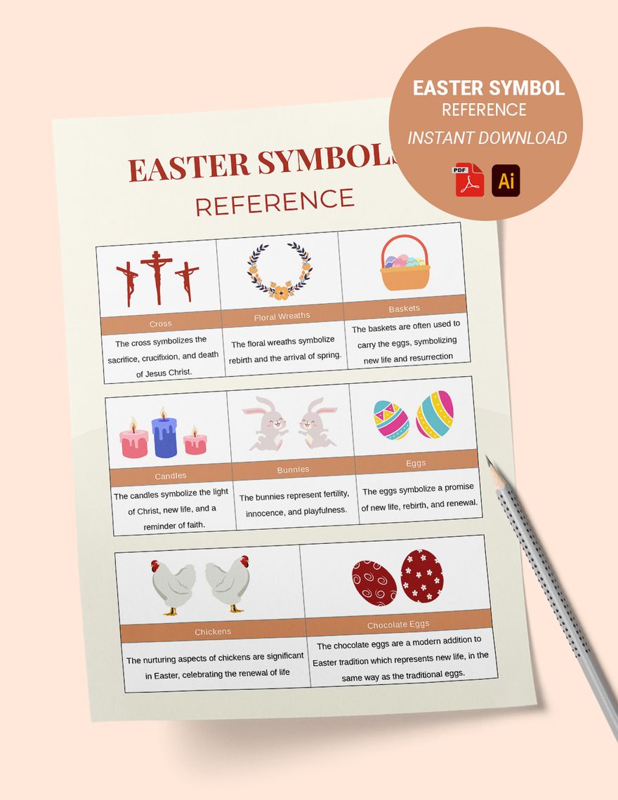 Free Easter Chart For School
