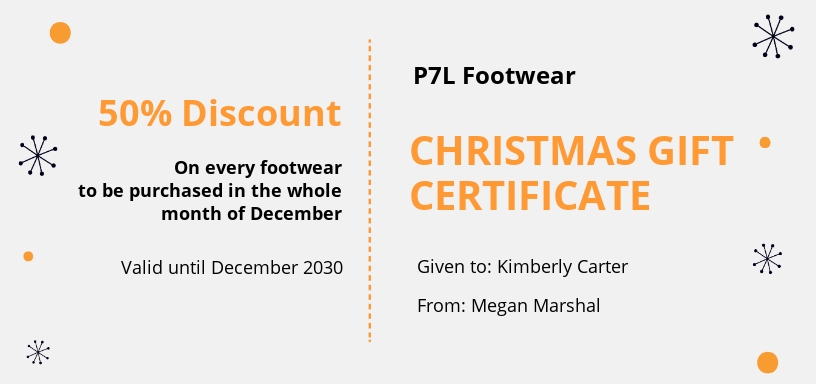 Simple Christmas Gift Certificate Template.jpe