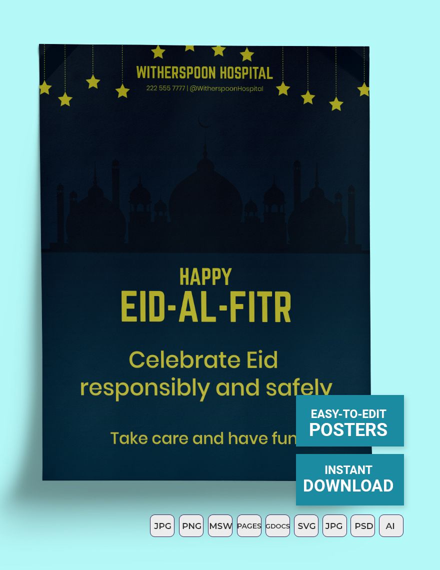 Happy Eid al-Fitr Flyer