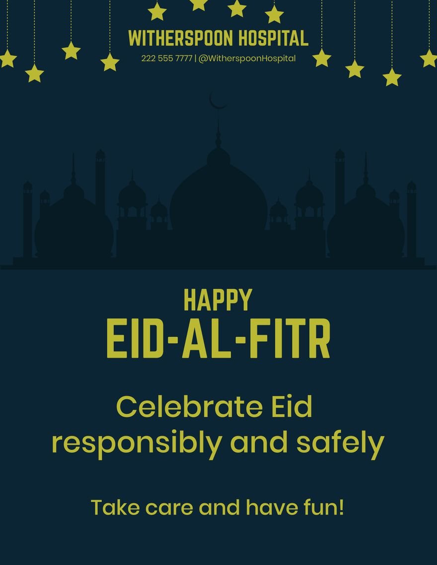 Happy Eid al-Fitr Flyer