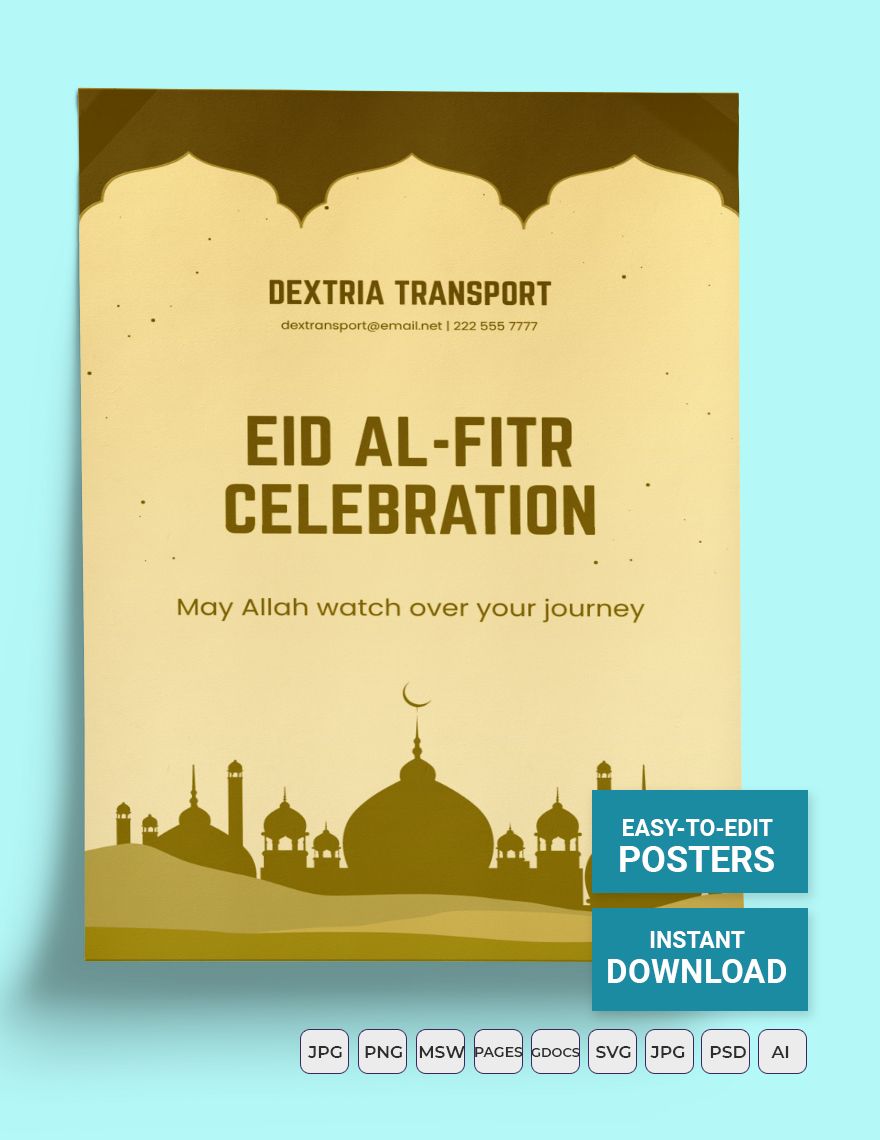 Eid al-Fitr Day Poster