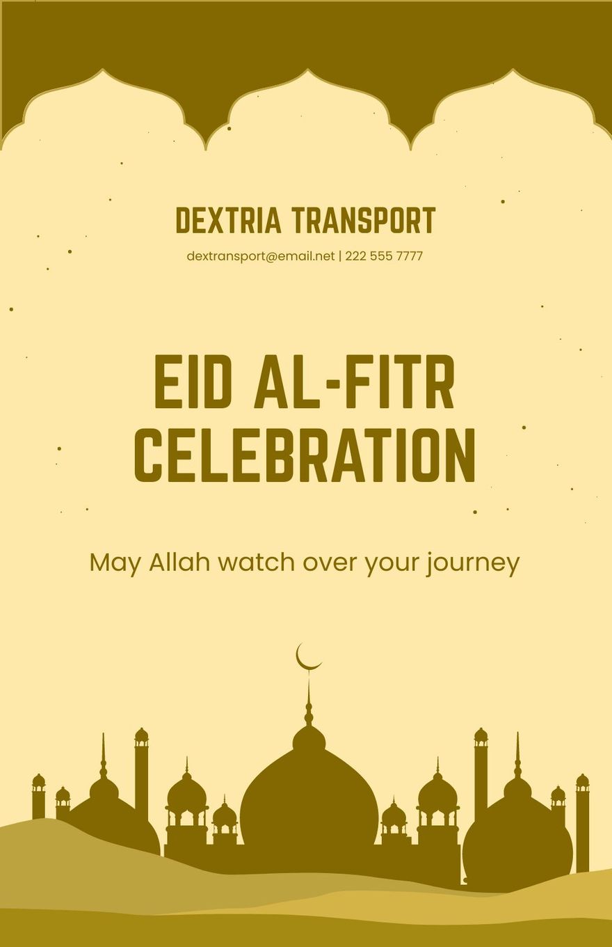 Eid al-Fitr Day Poster