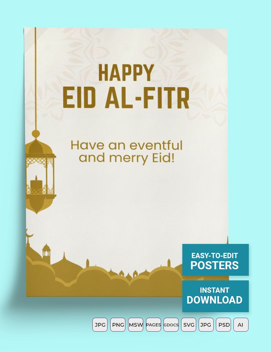Eid al-Fitr Greeting Card