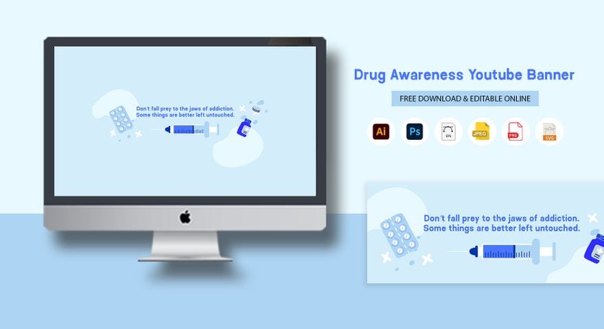 Drug Awareness Youtube Banner