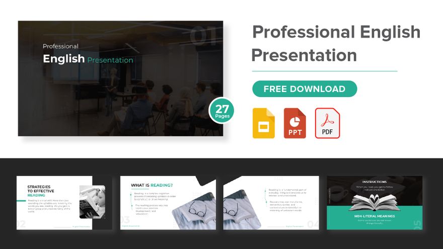 english for presentation pdf free download