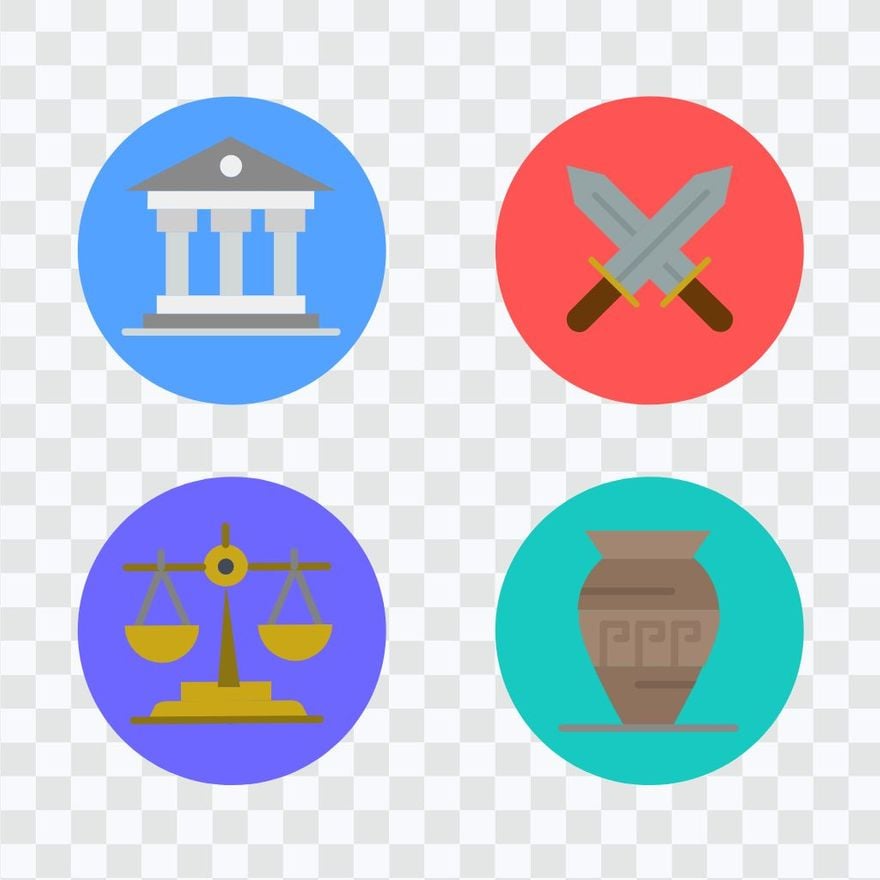Free Greek Independence Day Icons in Illustrator, PSD, EPS, SVG, JPG, PNG