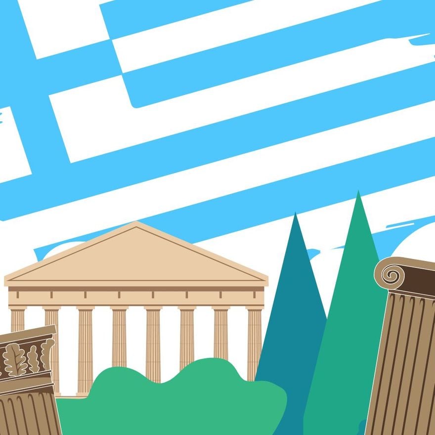 Greek Independence Day Image in Illustrator, PSD, EPS, SVG, JPG, PNG