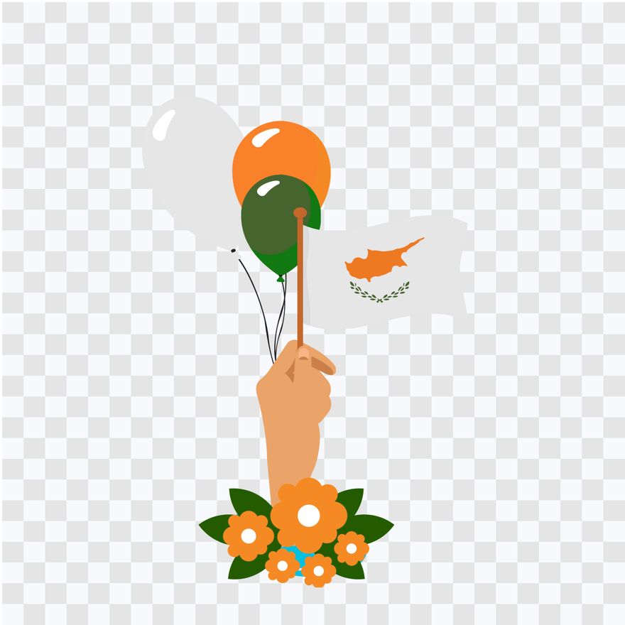 Cyprus National Day ClipArt in Illustrator, PSD, EPS, SVG, JPG, PNG