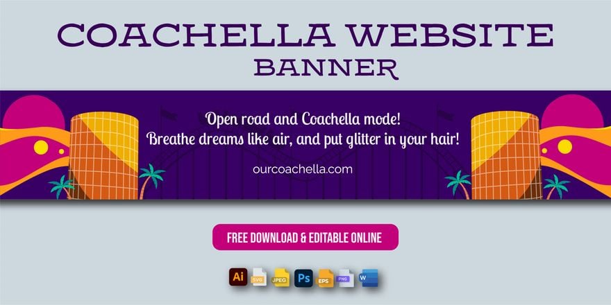 Coachella Website Banner