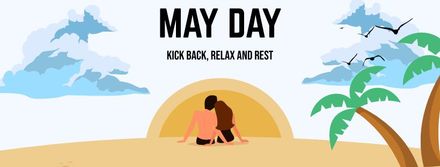 May Day Facebook Cover Banner