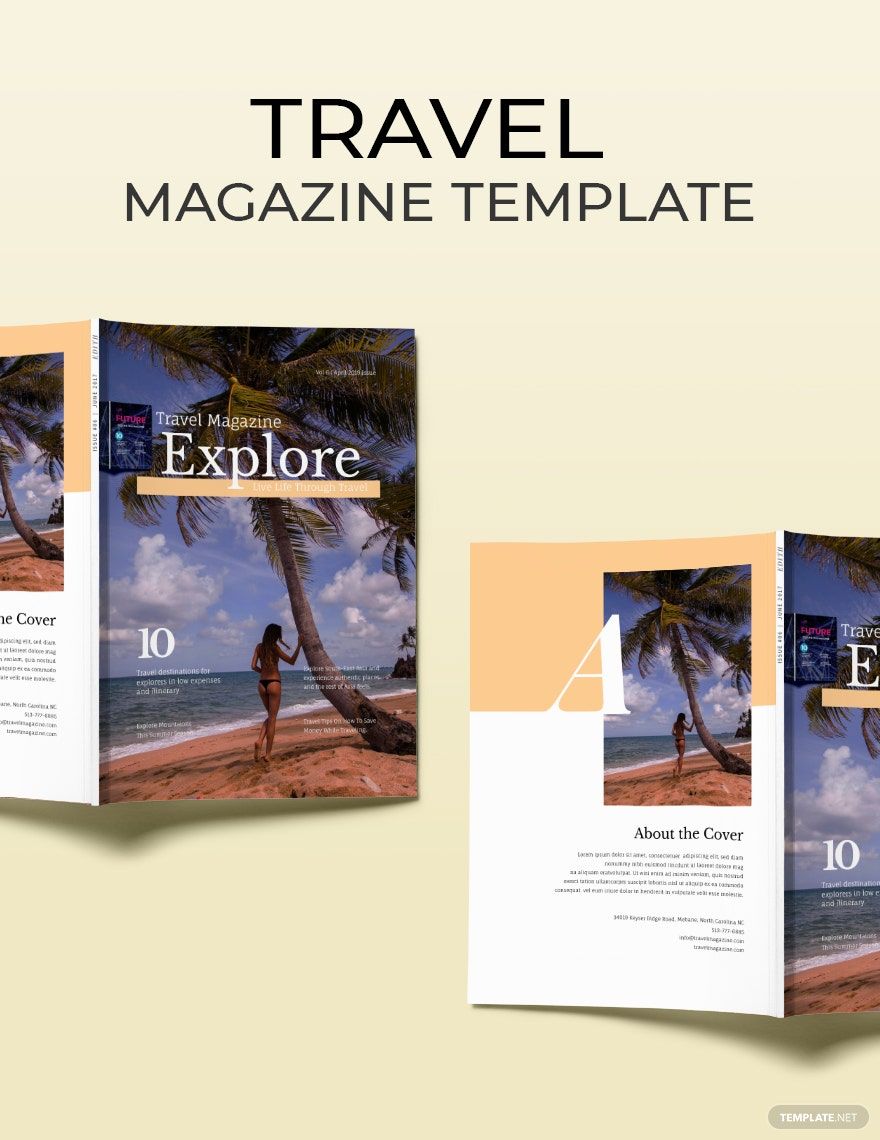 Cooking Magazine Template - InDesign, PSD | Template.net