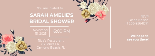 Ticket Invitation Template [Free JPG] - Google Docs, Illustrator, InDesign, Word, Apple Pages, PSD, Publisher