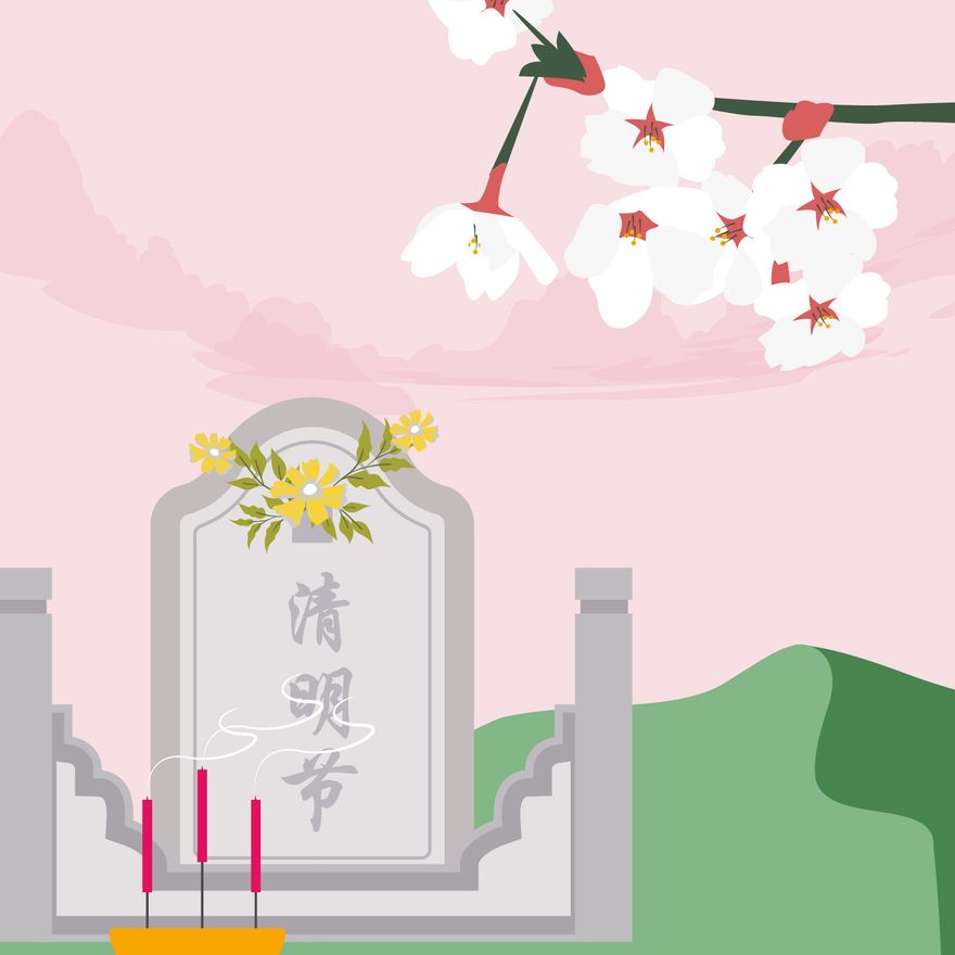 Free Qingming Festival Image in Illustrator, PSD, EPS, SVG, JPG, PNG