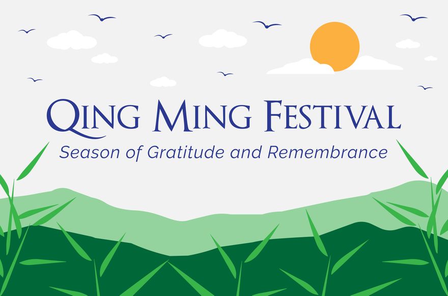 Qingming Festival Background