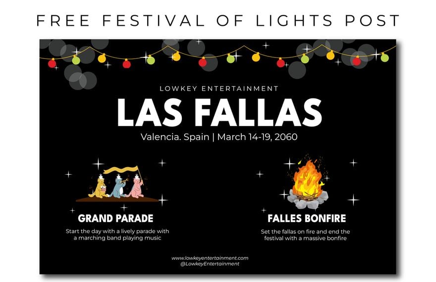 Festival of Lights Banner