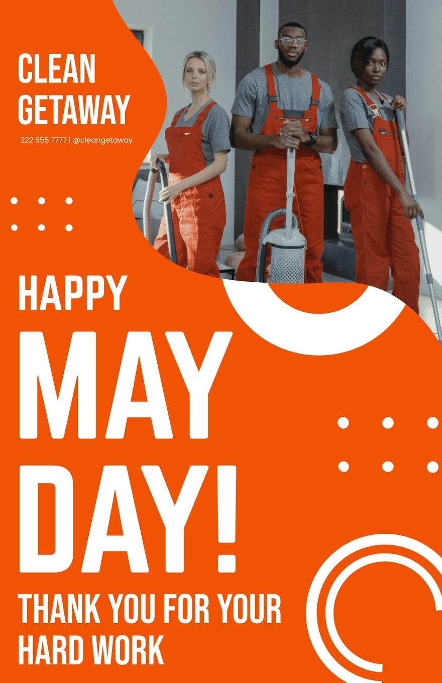 Free May Day Poster Template to Edit Online Free May Day Poster Template to Edit Online