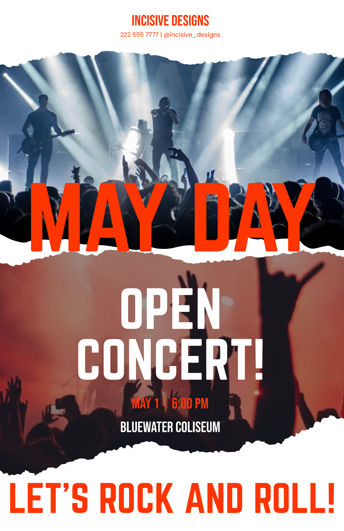 May Day Event Poster Template