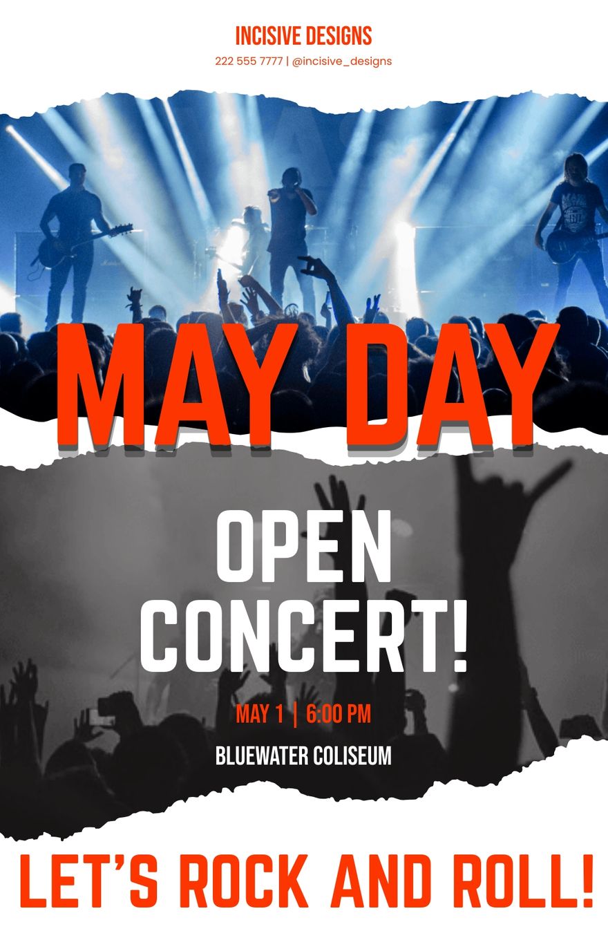May Day Event Poster