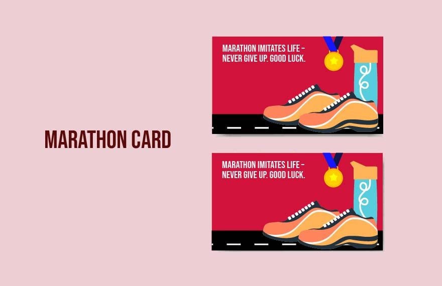 Marathon Card