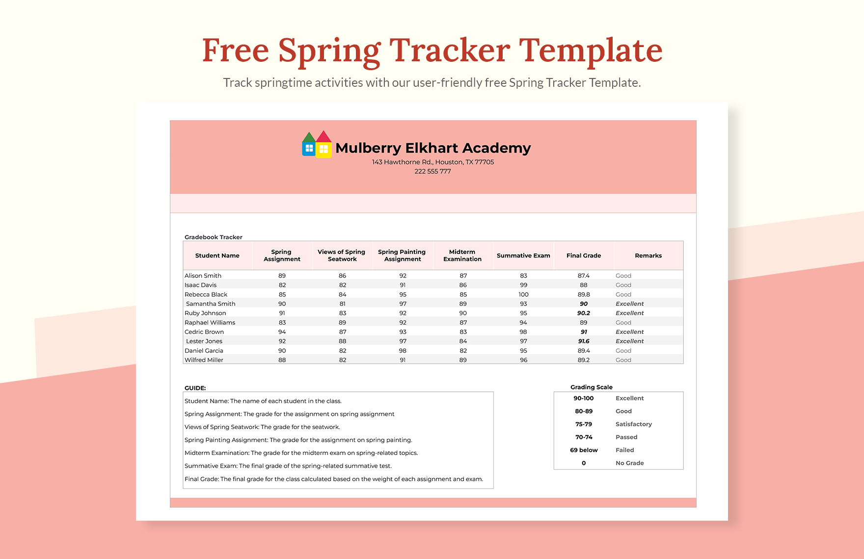 Spring Tracker