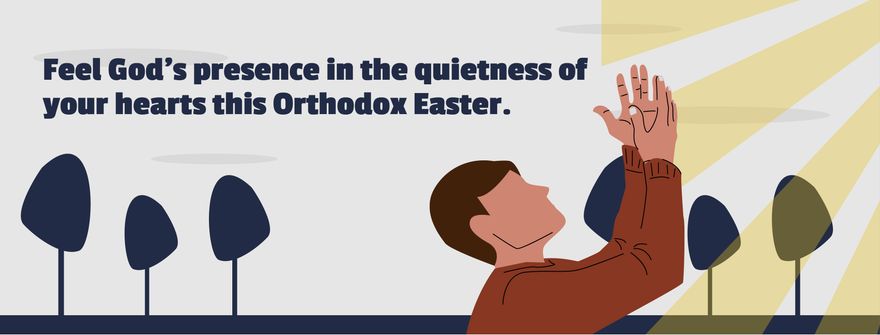 Orthodox Easter Facebook Cover Banner