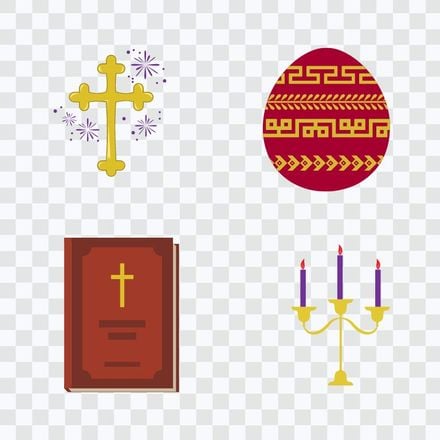 Orthodox Easter Icons in Illustrator, PSD, EPS, SVG, JPG, PNG