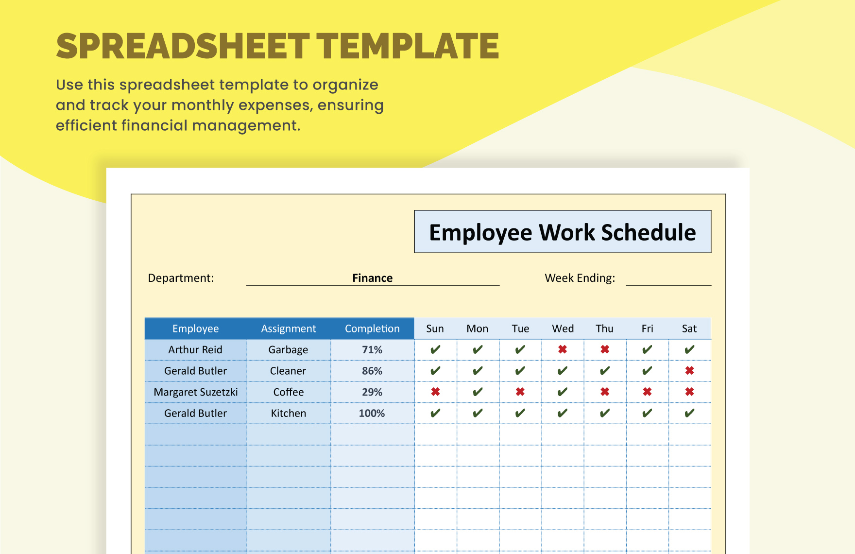 16 Blank Spreadsheet Templates Pdf Doc