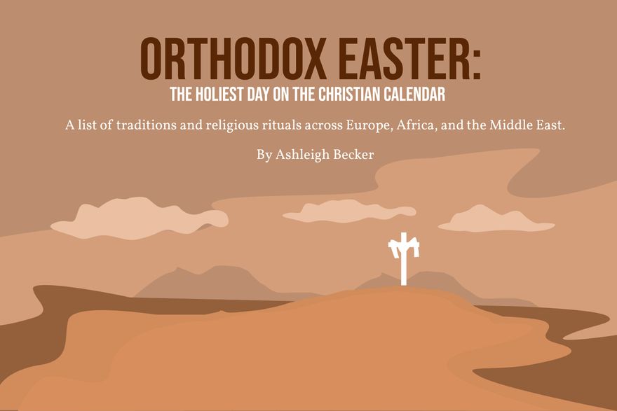 Orthodox Easter Blog Banner