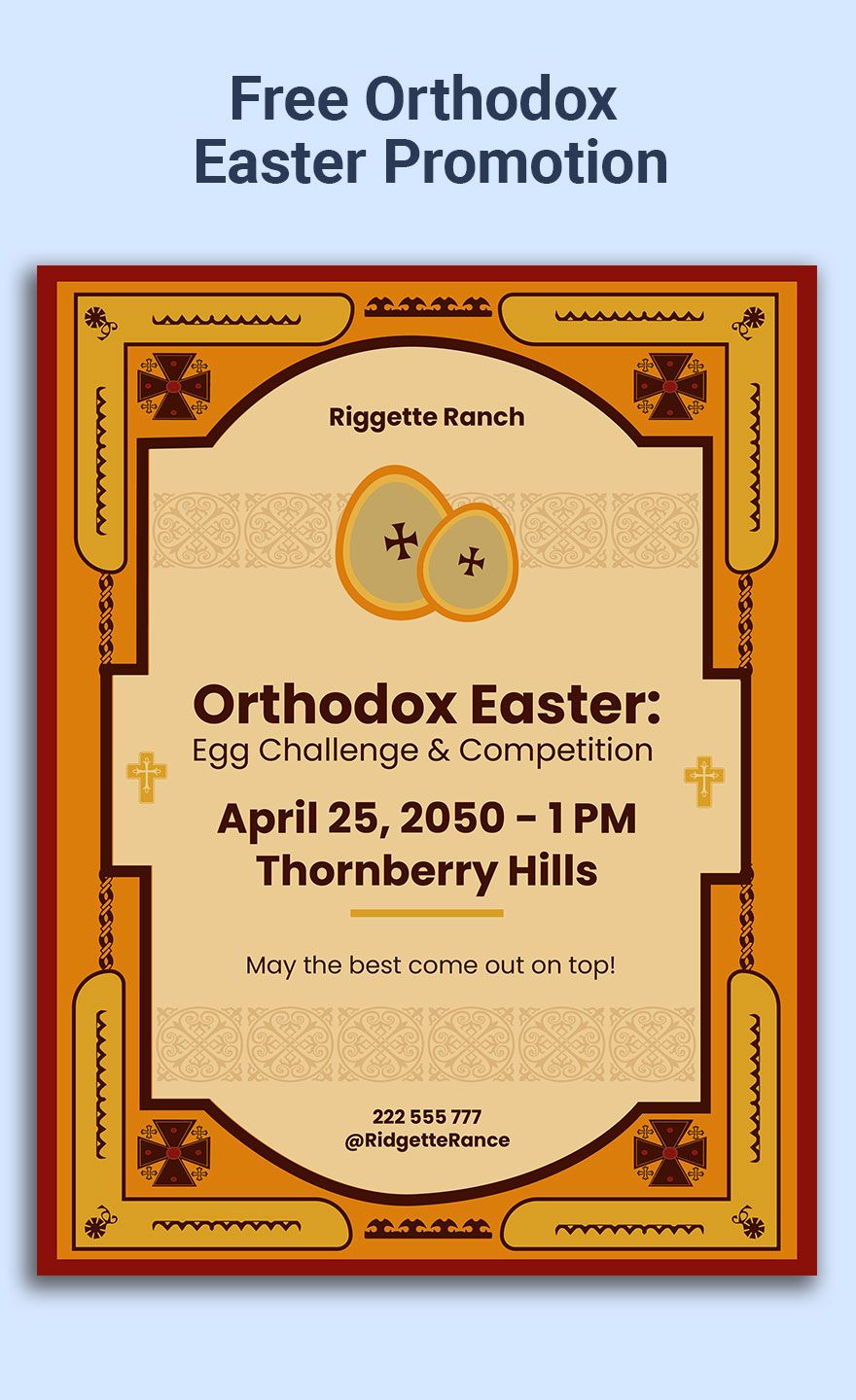 Orthodox Easter Promotion