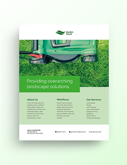 landscaping flyer template download 148 flyers in microsoft word landscaping flyer templates word