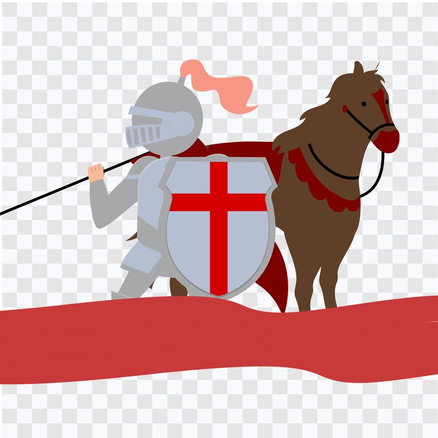 Free St. George's Day ClipArt in Illustrator, PSD, EPS, SVG, JPG, PNG