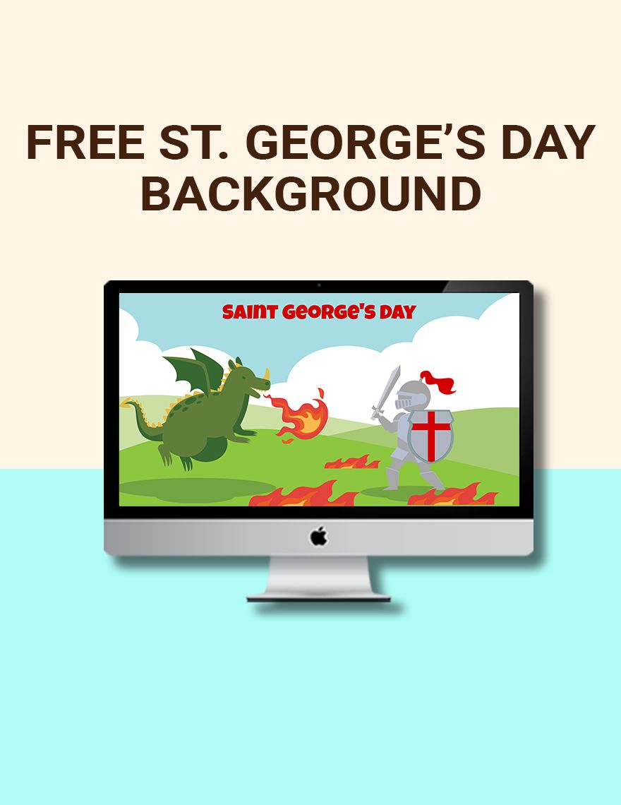 Free St. George's Day Background