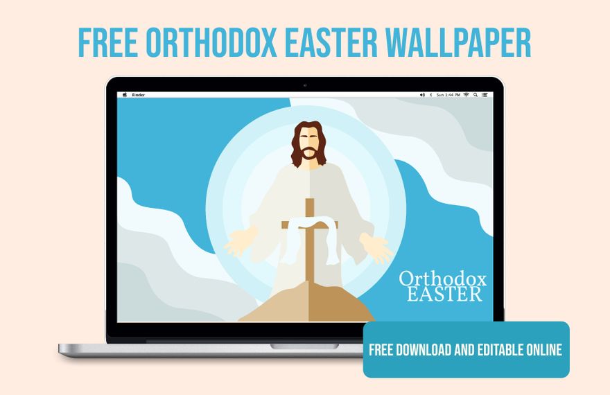 Orthodox Easter WallPaper in Illustrator, PSD, EPS, SVG, JPG, PNG
