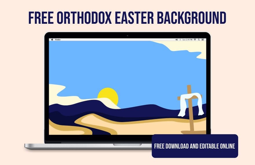 Free Orthodox Easter Background in Illustrator, PSD, EPS, SVG, JPG, PNG