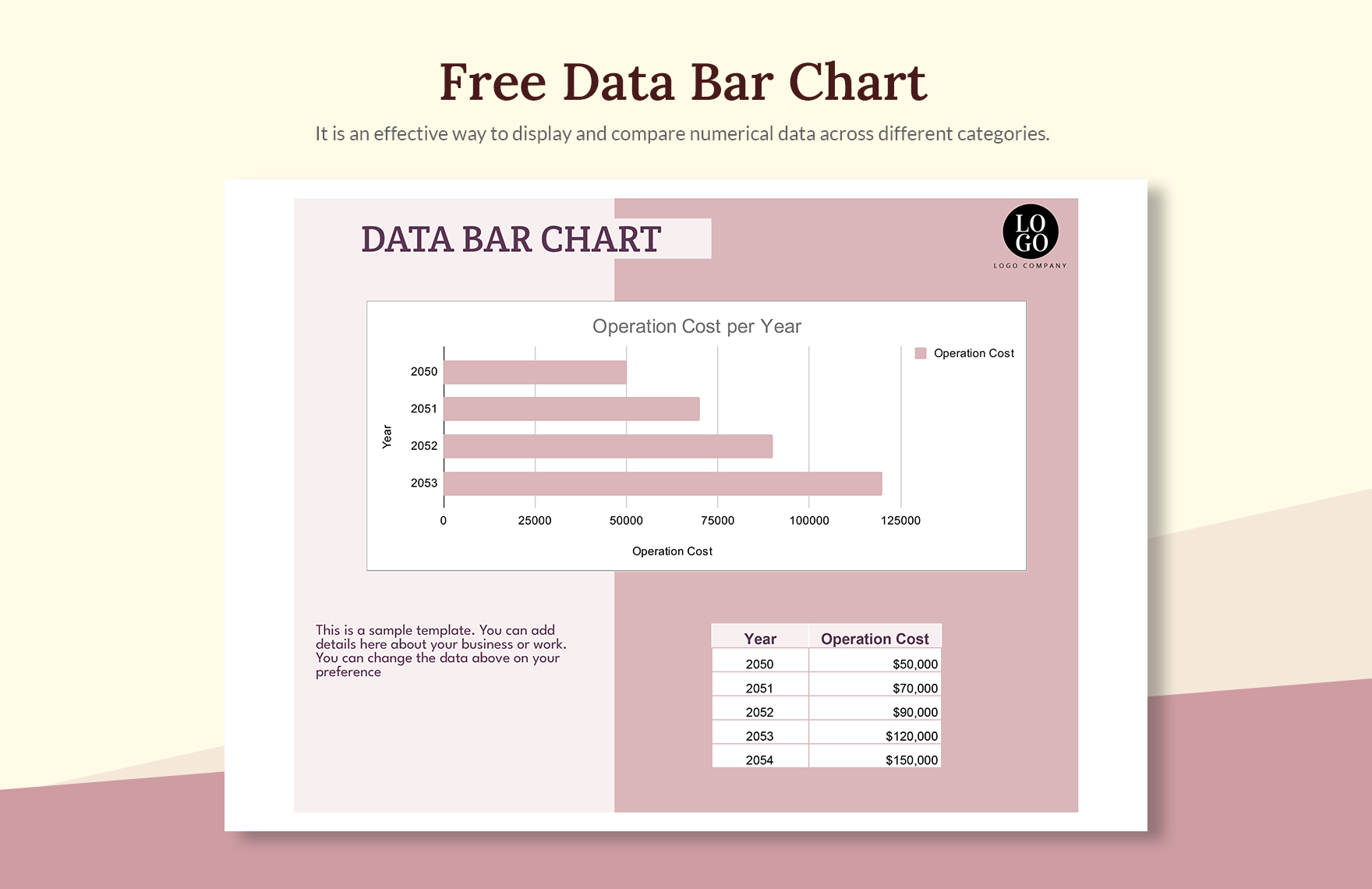 Data Bar Chart in Excel, Google Sheets - Download | Template.net